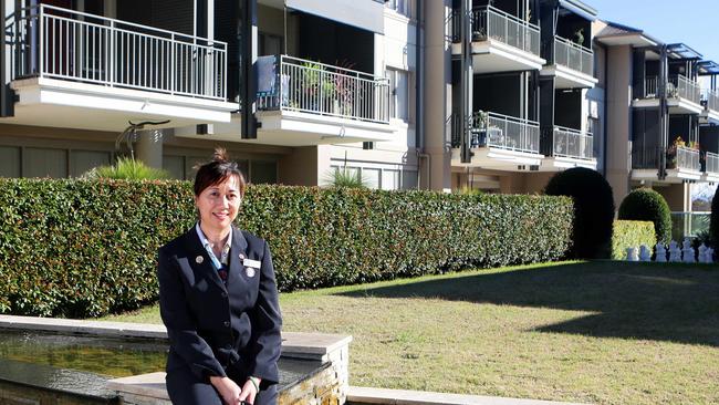 Tobruk Village manager Emily Chong overseeing the new aged care development.