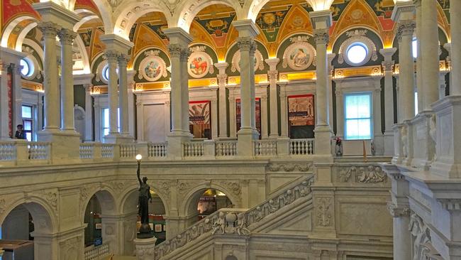 Library of Congress. From Beyond the Monuments in Washington DC, Hardie Grant.