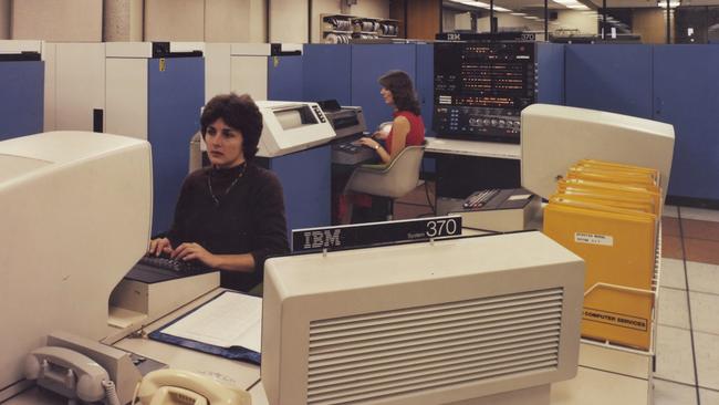 1980: ACI Computer Centre. Picture: Wolfgang Sievers/State Library Victoria