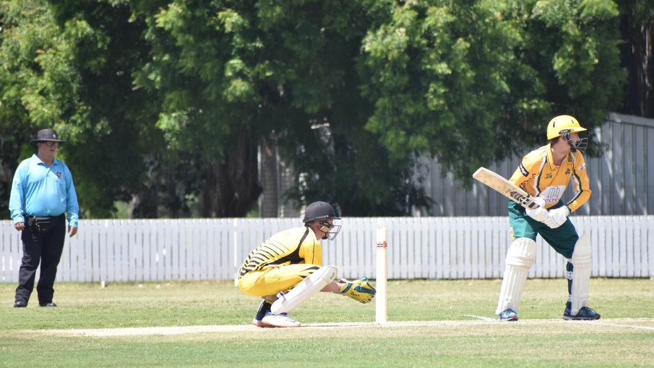 Frenchville Sports Club A-Grade Premiership semi-final, Gracemere Bulls versus The Glen, Rockhampton Cricket Grounds, March 19, 2022.