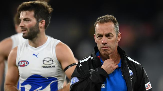 Alastair Clarkson faces a huge task at North Melbourne. Picture: Quinn Rooney/Getty Images