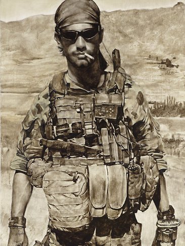 <p>Jodi Daley <br/> <em>Foras admnitio, Private X<br/> </em>From Archibald 2012, Art Gallery of NSW, 31 March to 3 June 2012.</p>