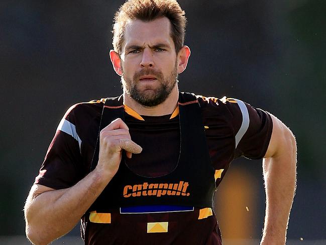 Hawthorn training at Waverley Park . Luke Hodge Picture:Wayne Ludbey