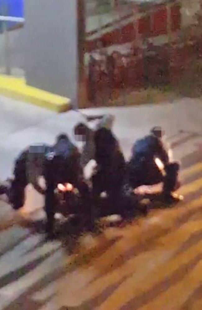 Video shows the moment four police officers arrested a naked teenage boy. He appears to be struck by officers up to 20 times.
