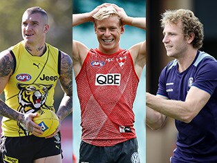 Dustin Martin, Isaac Heeney, David Mundy