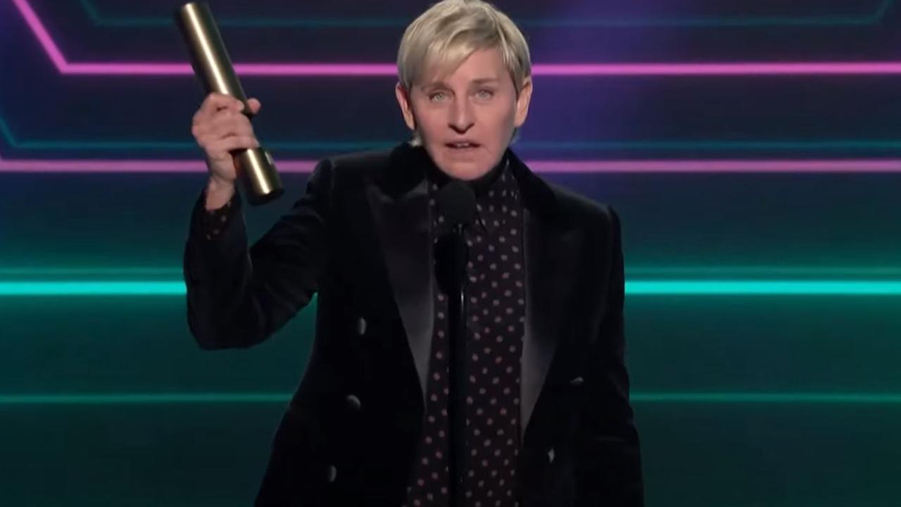 Ellen won best daytime talk show host at the E! People's Choice Awards last year.