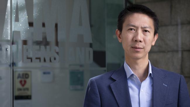 Australian Medical Association union president, Dr Nick Yim backs calls for immediate fix to diagnostic breast cancer delays. Picture: Russell Shakespeare.