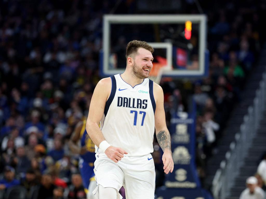 Luka Doncic dominated the league with the Mavericks. Picture: Ezra Shaw/Getty Images