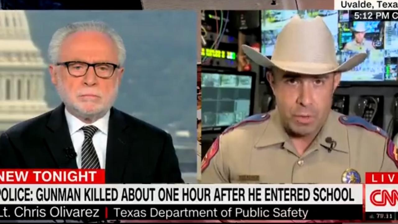 Lt Chris Olivarez from the Texas Department of Public Safety speaking with CNN’s Wolf Blitzer.