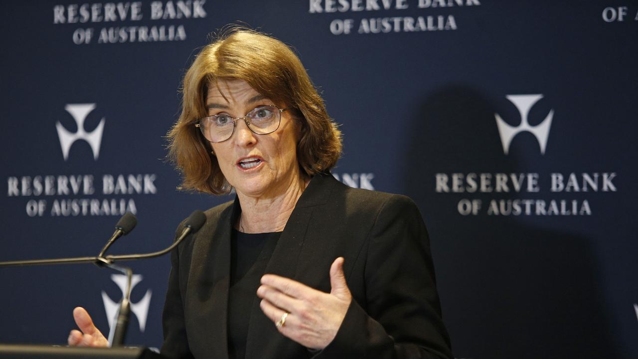 The Australian share market is betting there will be a cash rate cut this year, but the RBA and governor Michelle Bullock seem to disagree. Picture: NewsWire / John Appleyard