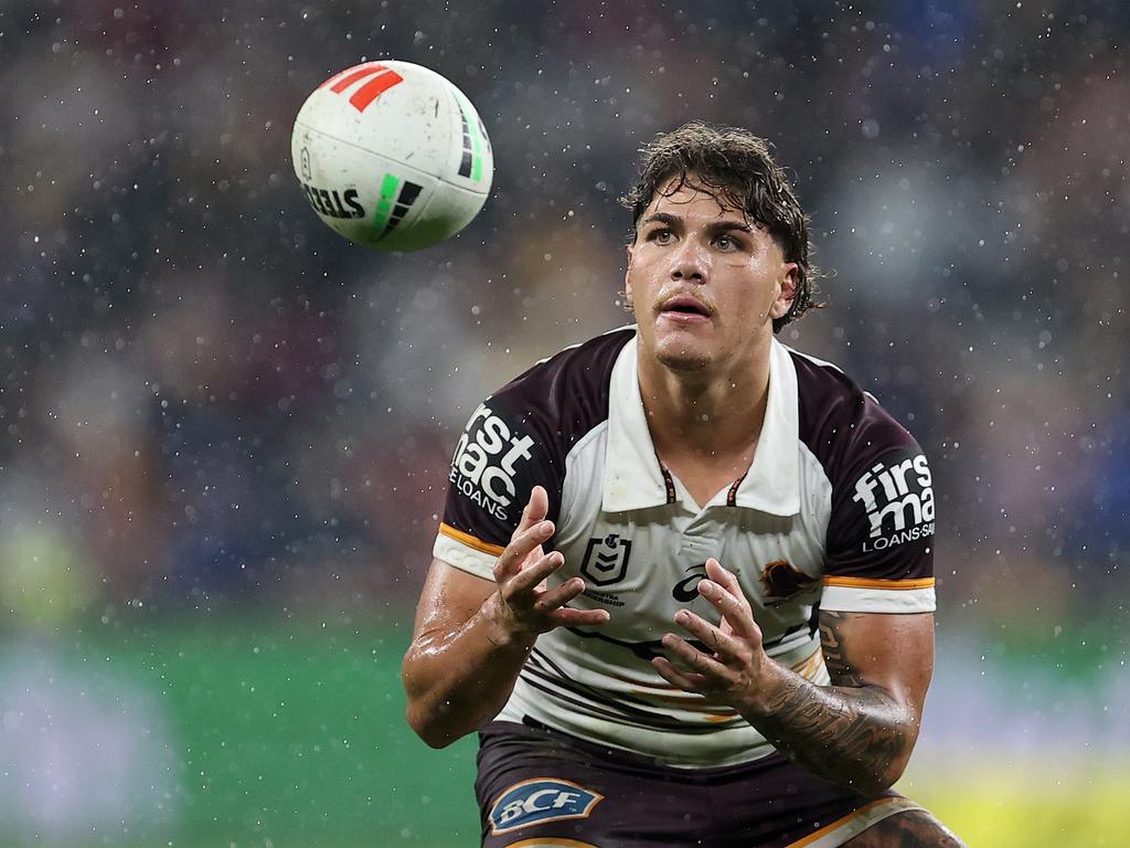 Reece Walsh played a key role for the Broncos in their win over the Eels. Photo: Brendon Thorne/Getty Images