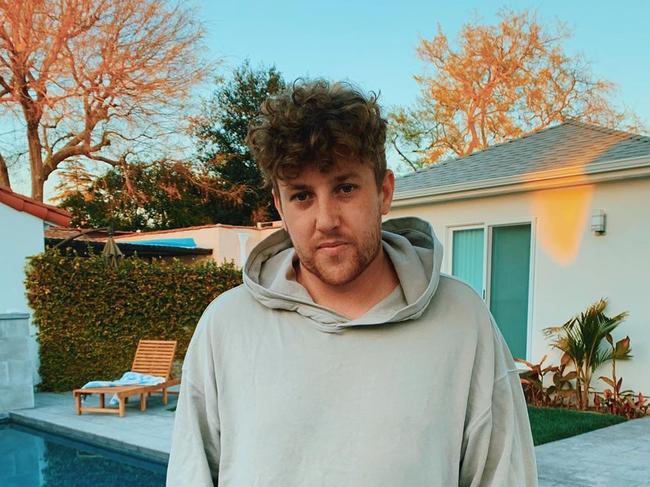 Corey La Barrie, Aussie YouTube star allegedly killed in drunk driving crash in LA. Picture: Instagram