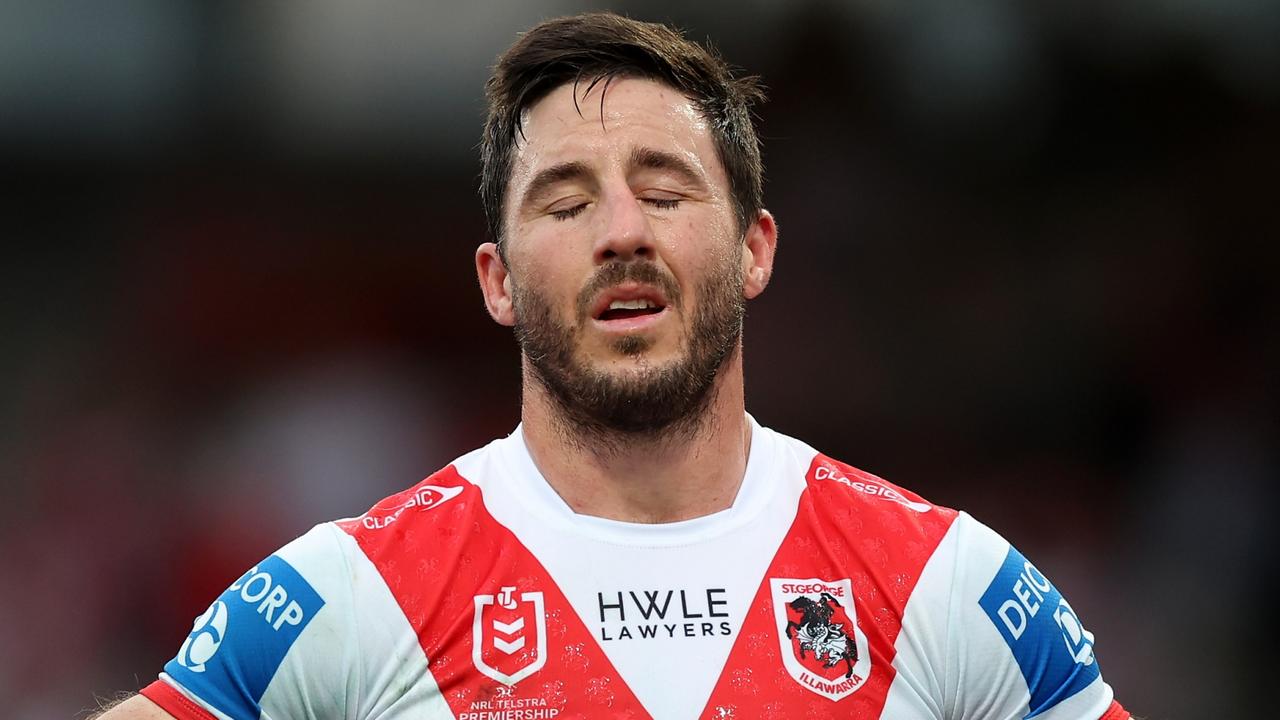 Ben Hunt of the Dragons. Photo by Mark Metcalfe/Getty Images.