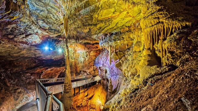 Inside Buchan’s Limestone Caves