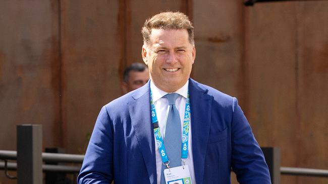 Karl Stefanovic attends a Nine function at the Australian Open in Melbourne. Picture: Mark Stewart