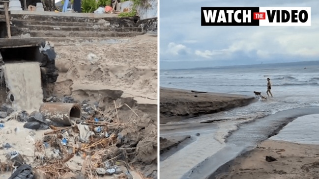 Viral TikTok shows rubbish, brown water at Bali beach