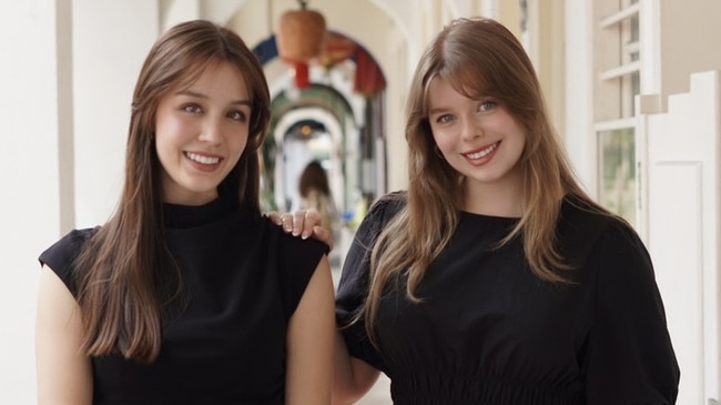 Tutbob founders Amelie Parker and Fiona Goodsite. Picture: Supplied