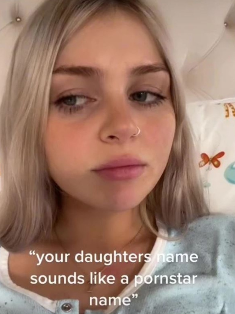 Xxx Beby - UK woman shamed over 'porn star' baby name in TikTok video | news.com.au â€”  Australia's leading news site