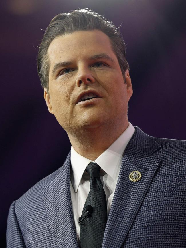 Matt Gaetz. Picture: Getty Images