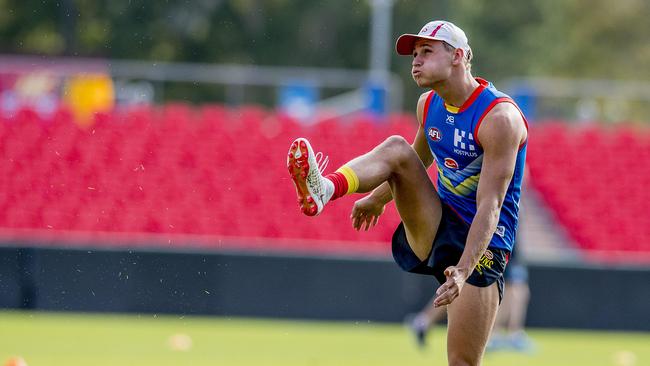 Will Brodie at Gold Coast training. Picture: Jerad Williams