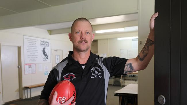 Hounslow at North Geelong ahead of the 2022 season. Picture: Mark Wilson