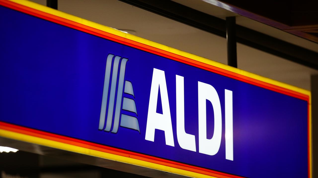 SYDNEY, AUSTRALIA - NewsWire Photos MAY 23, 2021: A general view of Aldi Supermarket signage in Surry Hills in Sydney, Australia. Picture: NCA NewsWire / Gaye Gerard