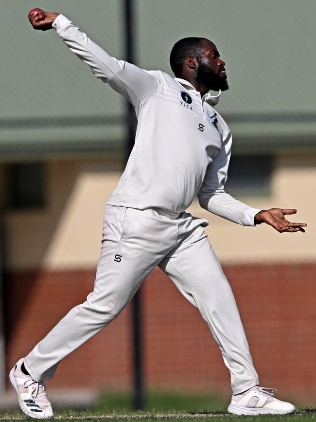 Sydenham-Hillside captain Anthony Alleyne. Picture: Andy Brownbill