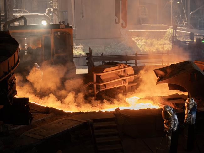 Liberty Bell Bay, located in George Town and owned by British businessman Sanjeev Gupta’s GFG Alliance, is Australia’s only commercial ferroalloy operation. Picture: ABC
