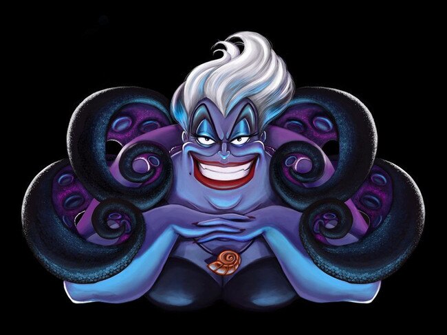 Ursula the Sea Witch in The Little Mermaid.