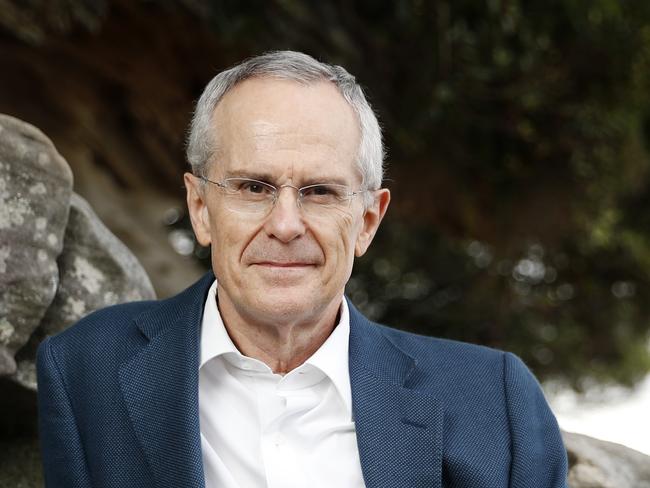 ACCC Chairman Rod Sims pictured at Shark Beach in Vaucluse. Picture: Jonathan Ng