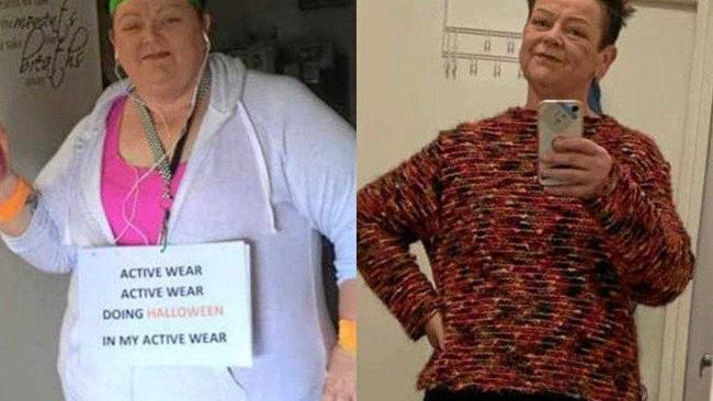 BEFORE AND AFTER: Toowoomba woman Michelle Rayner weighed 183kg at her heaviest and is much happier after shedding 95.5kg.