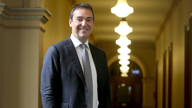 18/12/2017  South Australian Liberal leader Steven Marshall at the South Australian Parliament house.  Kelly Barnes/The Australia