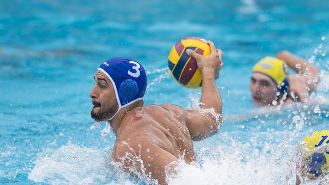 Jasa Kadivec of Gold Coast Gold against Sunshine Coast FBRD. Picture: Kevin Farmer