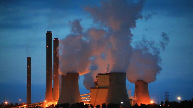The Loy Yang A power station in the Latrobe Valley.