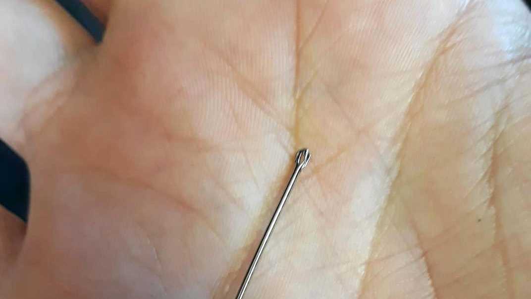 SPIKED: Needles have been found in strawberries nationwide this week and are believed to be the work of a disgruntled employee. Picture: Facebook: Angela Stevenson