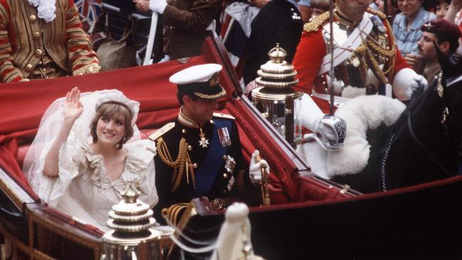 Diana and Charles only met 13 times before they married. Picture: Tim Graham