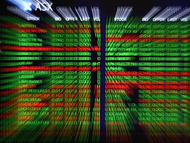 Digital market boards at the Australian Stock Exchange (ASX) in Sydney in Sydney, Thursday, April 30, 2020. Investors are smiling in early trade on the Australian share market, which is being pushed along by energy, materials and IT stocks. (AAP Image/Joel Carrett) NO ARCHIVING