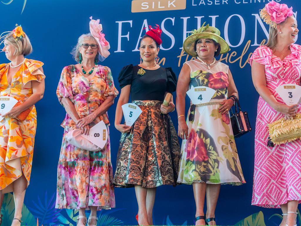 Ladies’ Day and Fashions on Field at Darwin Turf Club, Fannie Bay. Picture: Che Chorley