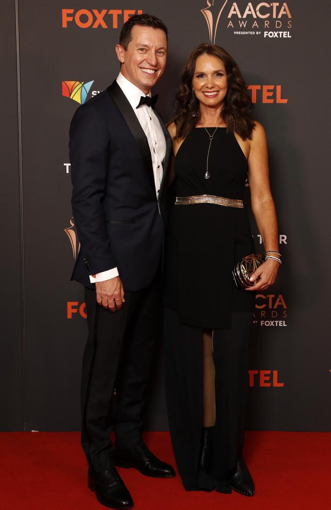 Rove McManus and wife Tasma Walton. Picture: Jonathan Ng