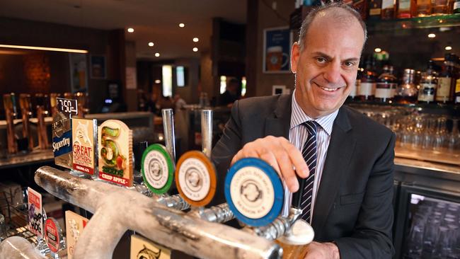 Publican and former Port Adelaide president David Basheer. Picture: Tom Huntley