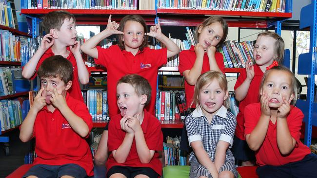 Portarlington Primary School Prep LC2 Back row L-R: Harrison Mckenna, Lenni Walton, Ella Pearce, Grace Hanson. Front row: Monte Kilpatrick, Archie Liddicoat, Ivy Potocnik, Violet Forssman.
