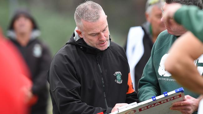 Greensborough coach Mick Harford. Picture: Josie Hayden