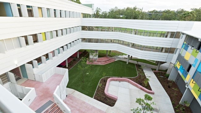 The impressive new multi-storey learning centre.