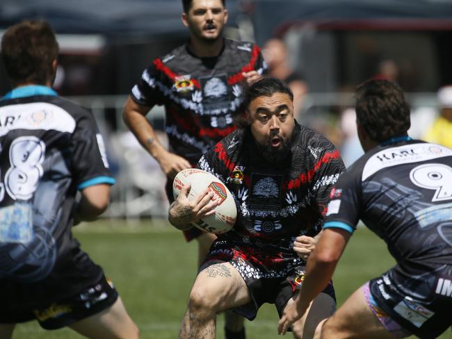 Koori Knockout Day 3 Mens opens DUBBO V BARYULGIL Sunday, 6th October 2024, Location: Hereford St, Bathurst NSW 2795, Australia, Picture Warren Gannon Photography