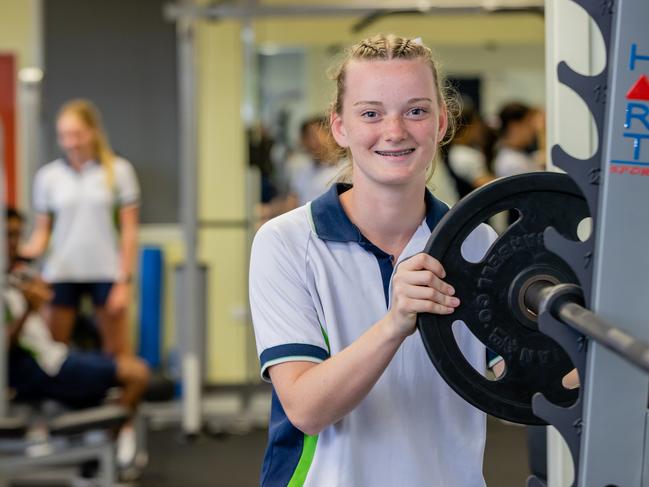 Natasha Lynch in training