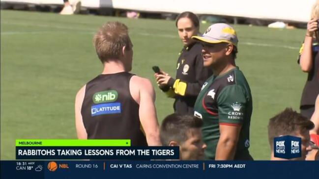 Souths and Richmond bond during pre season