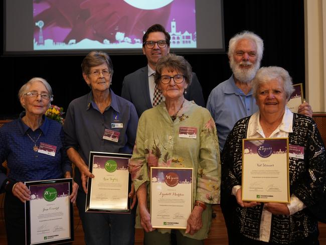 Council honours dedication of long-serving volunteers