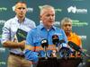 Santos emerges unscathed from push by climate activists