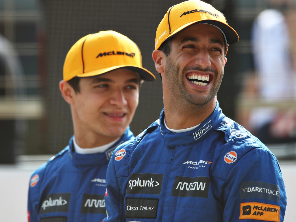 Ricciardo is happy he made the move to McLaren.