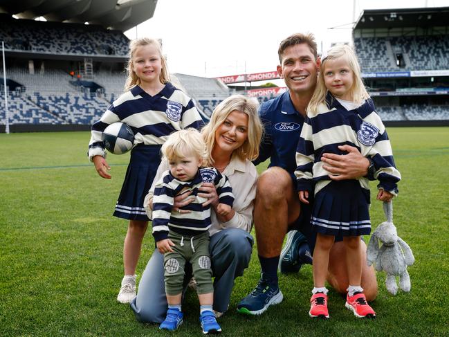 The Hawkins family. Picture: Getty Images